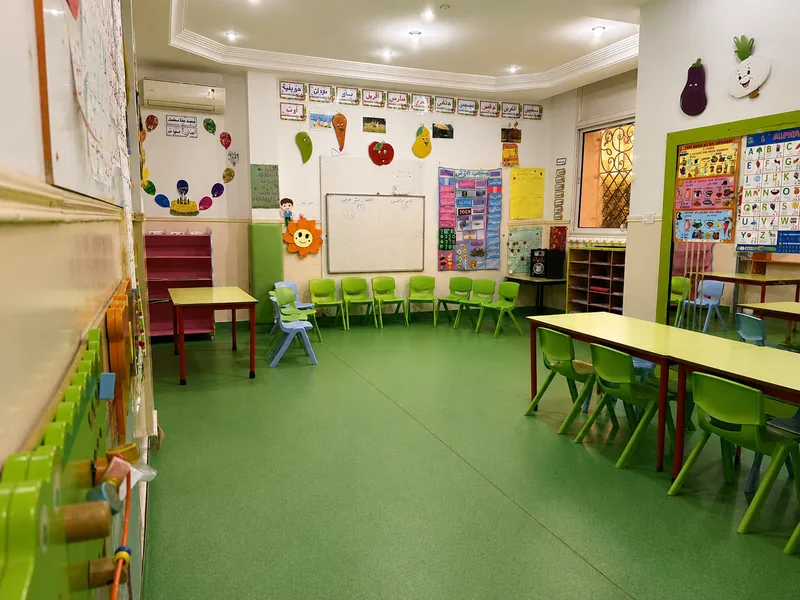 La salle de classe Les Iris de King Child