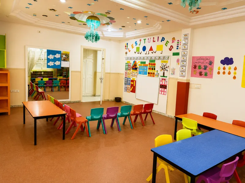 La salle de classe Les Tulipes de King Child